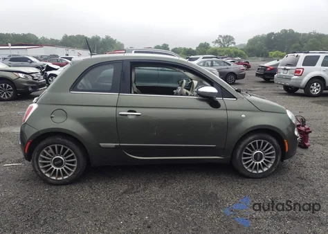 2012 Fiat 500 Lounge z USA, uszkodzony, nr VIN 3C3CFFCR5CT366556